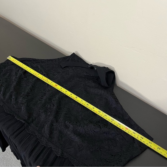 Torrid Babydoll Gauze With Lace Halter Tank Top - Picture 14 of 16